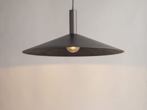 Miniaturka 8 - Lampa wisząca Capri S srebrna, aranżacyjne ujęcie lampy