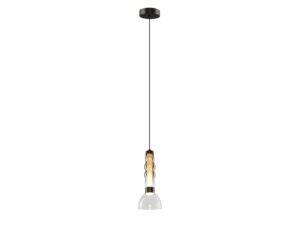 Miniaturka 2 - Lampa wisząca Celitira 13 W z przydymionym krótszym kloszem