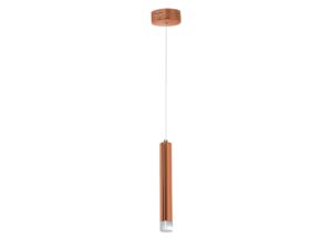 Miniaturka 6 - Lampa wisząca Celomio LED 5 W miedziana
