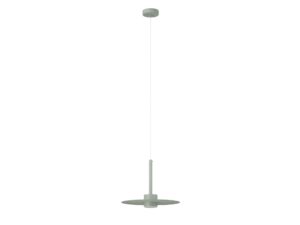 Miniaturka 4 - Lampa wisząca Charlie L w kolorze szałwii, cała oprawa na białym tle