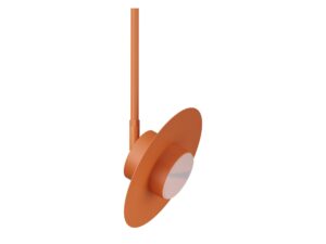 Miniaturka 7 - Lampa wisząca Charlie M 2M ceglana z długim zawieszeniem