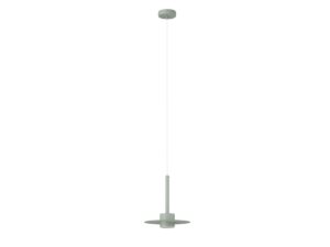 Miniaturka 12 - Lampa wisząca Charlie M szałwiowa, dodatkowe ujęcie oprawy