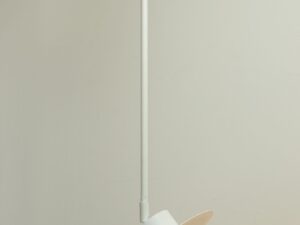Miniaturka 2 - Lampa wisząca Charlie S biała z zapalonym źródłem światła