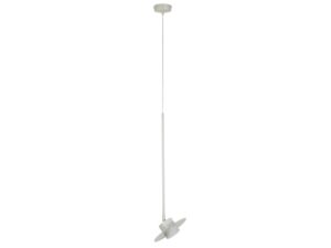 Miniaturka 4 - Lampa wisząca Charlie S szaro-beżowa z ruchomym kloszem