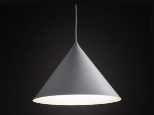 Miniaturka 19 - Lampa wisząca Cono L bialy – ujęcie w aranżacji wnętrza