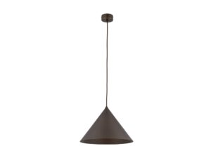 Miniaturka 2 - Lampa wisząca Cono L brazowy – na czystym białym tle