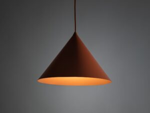 Miniaturka 11 - Lampa wisząca Cono L ceglasty – w aranżacji pomieszczenia