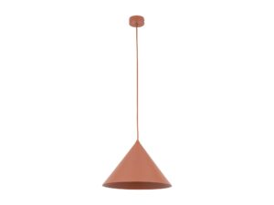 Miniaturka 1 - Lampa wisząca Cono L ceglasty – na czystym białym tle