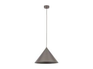 Miniaturka 5 - Lampa wisząca Cono L ciemny braz – na czystym białym tle