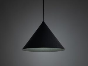 Miniaturka 10 - Lampa wisząca Cono L czarny – w aranżacji pomieszczenia