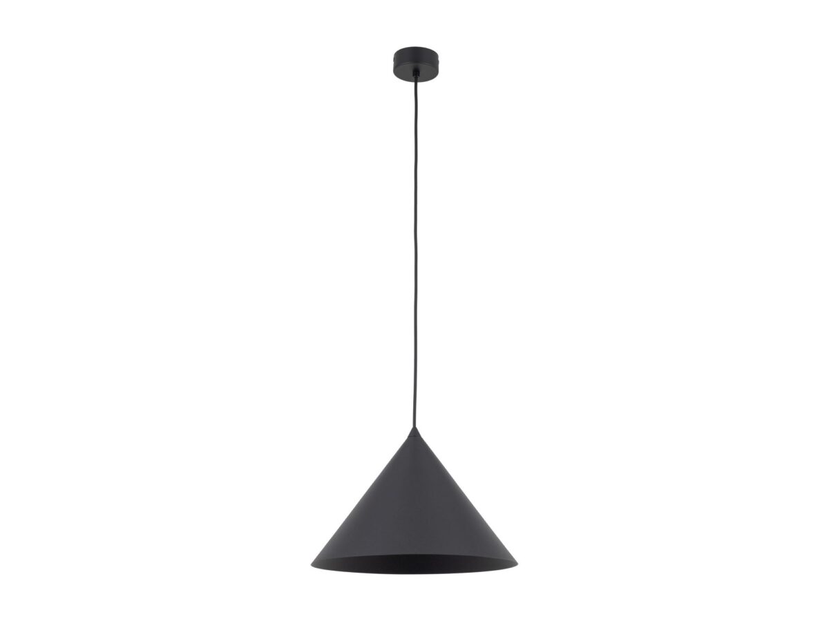 Lampa wisząca Cono L 1-punktowa E27 z metalowym kloszem