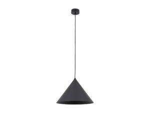 Miniaturka 20 - Lampa wisząca Cono L czarny – na czystym białym tle