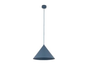 Miniaturka 4 - Lampa wisząca Cono L granatowy – na czystym białym tle