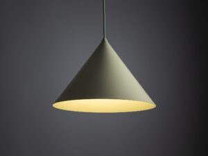 Miniaturka 16 - Lampa wisząca Cono L pistacjowy – ujęcie w aranżacji wnętrza