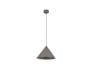 Miniaturka 5 - Ciemnobrązowa lampa wisząca Cono M z pojedynczym kloszem