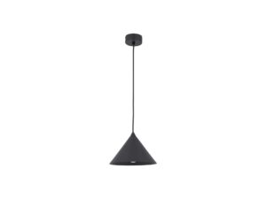 Miniaturka 20 - Lampa wisząca Cono S E27 w kolorze czarny, widok produktowy na białym tle