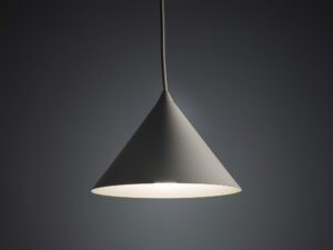 Miniaturka 7 - Lampa wisząca Cono S E27 w kolorze kaszmir w aranżacji wnętrza