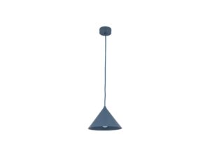 Miniaturka 8 - Lampa wisząca Cono S E27 w kolorze granatowy, widok produktowy na białym tle