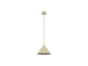 Miniaturka 12 - Lampa wisząca Cono S E27 w kolorze pistacjowy, widok produktowy na białym tle