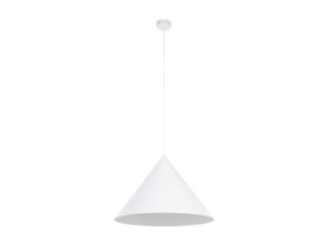 Miniaturka 8 - Lampa wisząca Cono XL bialy – cały produkt na białym tle