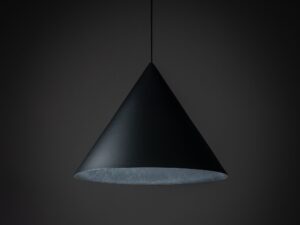 Miniaturka 10 - Lampa wisząca Cono XL czarny – w aranżacji wnętrza