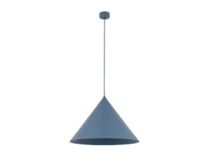 Miniaturka 3 - Lampa wisząca Cono XL granatowy – pełne ujęcie na białym tle