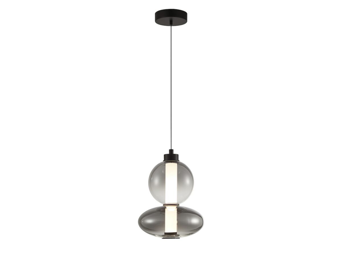 Lampa wisząca Corotino LED 12 W szklana – 3 kolory