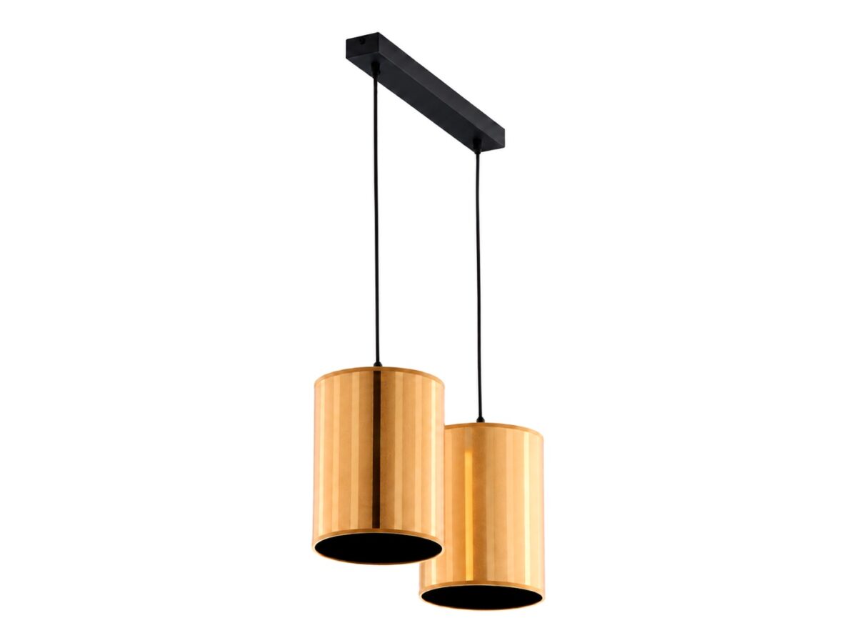 Lampa wisząca Cortina 2-punktowa ze szklanymi kloszami