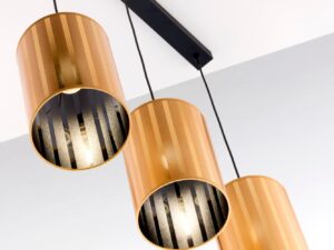Miniaturka 4 - Lampa Cortina 3-punktowa – detal stalowej oprawy i szkła