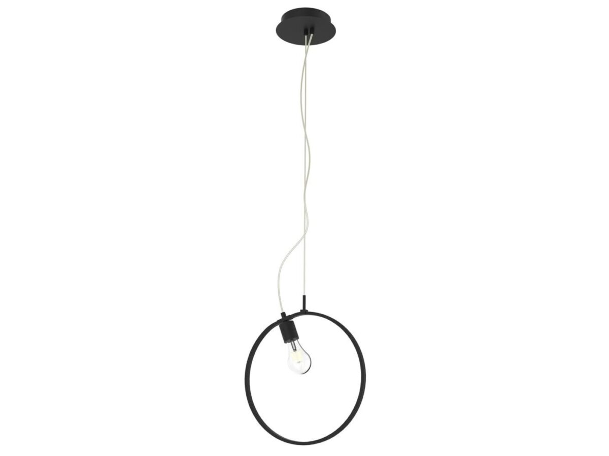 Lampa wisząca Dalotena ring LED z oprawką E27 – 2 kolory