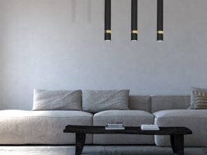 Miniaturka 2 - Lampa wisząca Delonio w pomieszczeniu