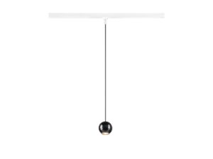 Miniaturka 1 - Lampa wisząca do szyny Dysko w kolorze białym i czarnym