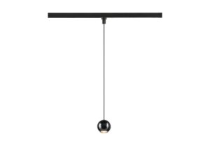 Miniaturka 2 - Lampa wisząca do szyny Dysko w kolorze czarnym