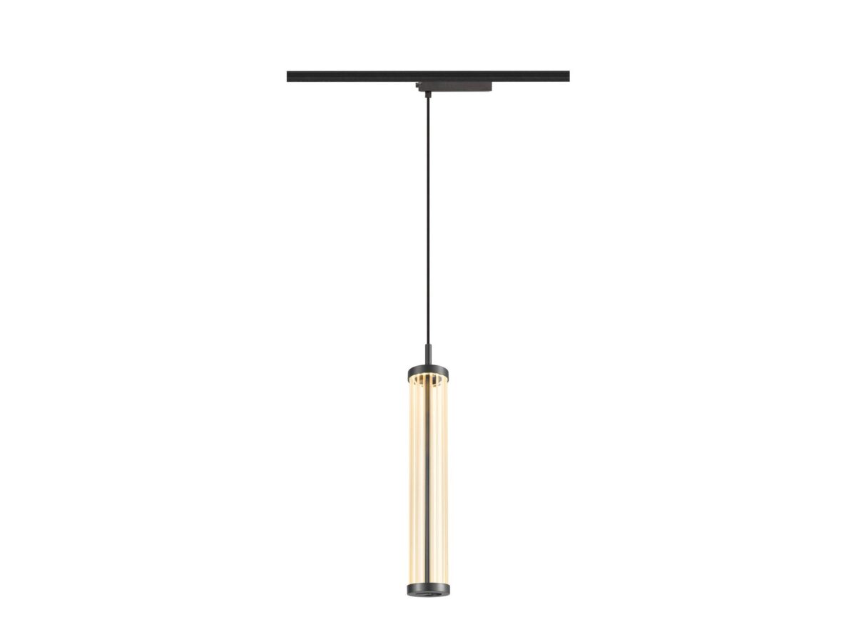 Lampa wisząca do szyny 1-fazowej Quimera LED 7,6 W 47 cm