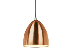 Miniaturka 2 - Lampa wisząca Para Cone 14 miedziana na szynie trójfazowej