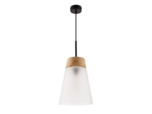 Miniaturka 1 - Lampa wisząca Domino, wariant 1538, czarny, widok na białym tle