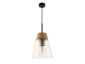 Miniaturka 2 - Lampa wisząca Domino, wariant 1539, czarny, widok na białym tle