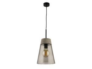 Miniaturka 6 - Lampa wisząca Domino, wariant 1652, czarny i antracytowy, widok na białym tle