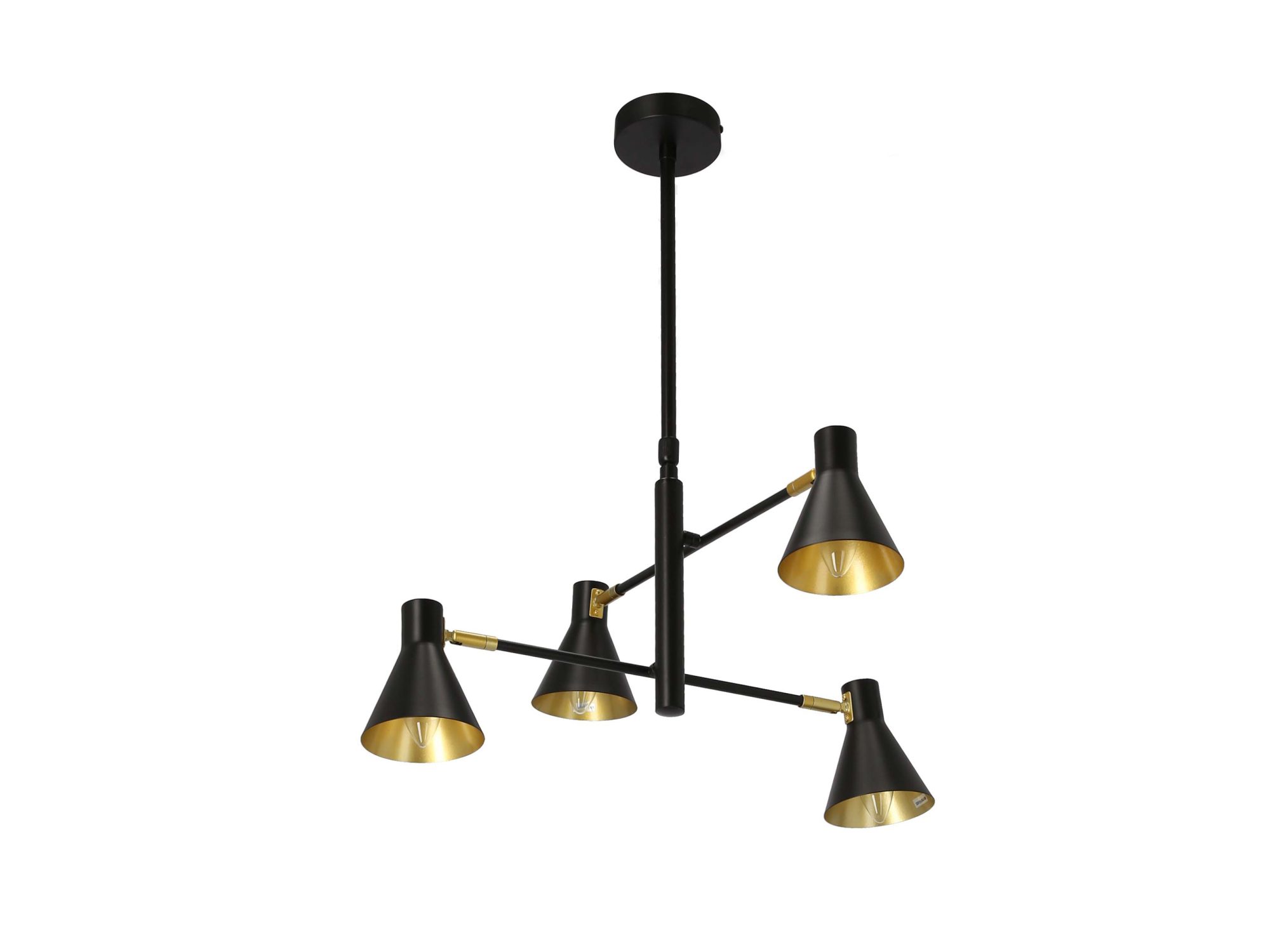 Lampa wisząca Doralia rysunek wymiarów konstrukcji