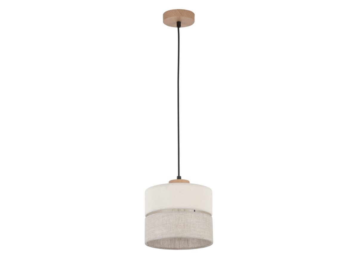 Lampa wisząca 1-punktowa Eco z abażurem 20 cm