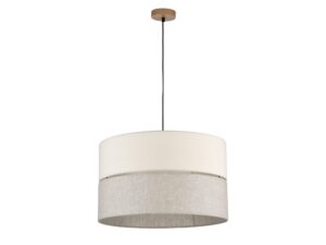 Miniaturka 2 - Lampa wisząca Eco trzypunktowa z trzema dwukolorowymi abażurami