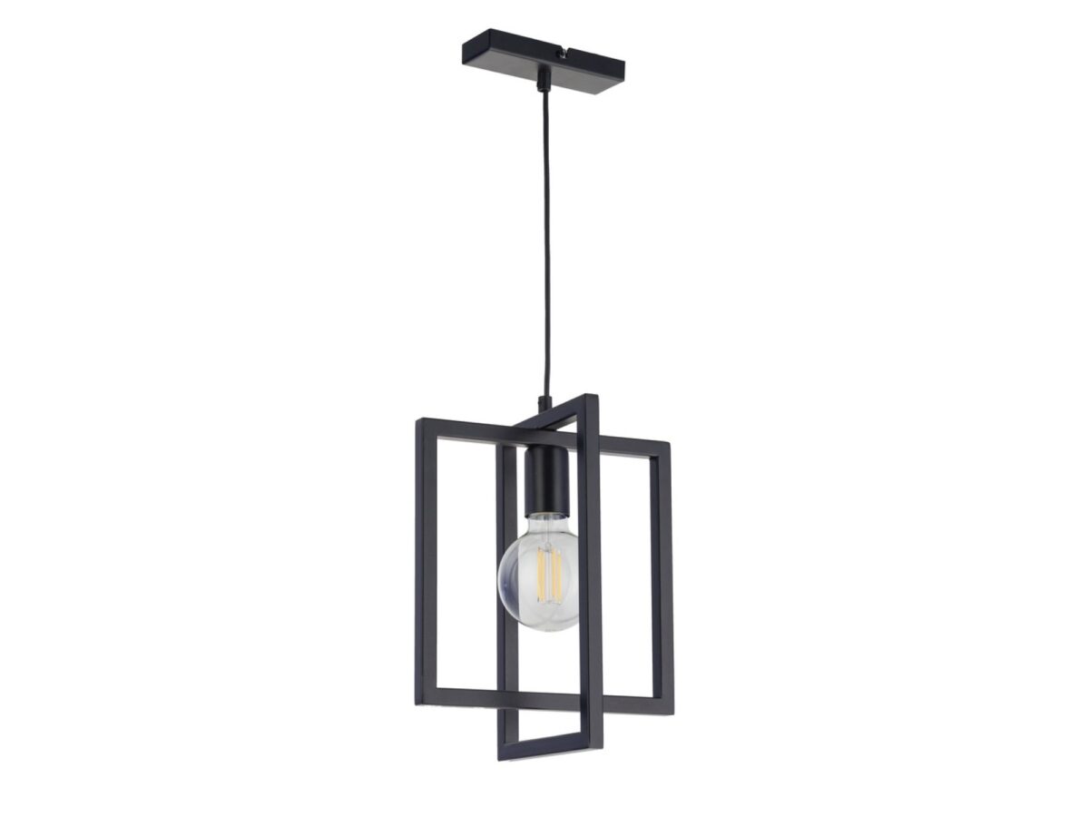 Lampa wisząca Eden 1 geometryczna ze stali