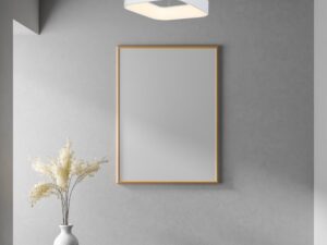 Miniaturka 4 - Lampa wisząca Elemina biała w aranżacji wnętrza