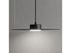 Miniaturka 13 - Czarna lampa Elenora Ø35 cm zawieszona nad stołem