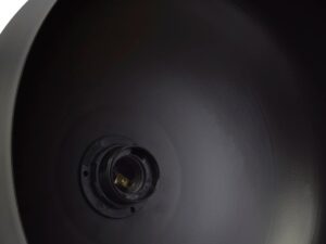 Miniaturka 3 - Czarna lampa Eletina w aranżacji jadalni
