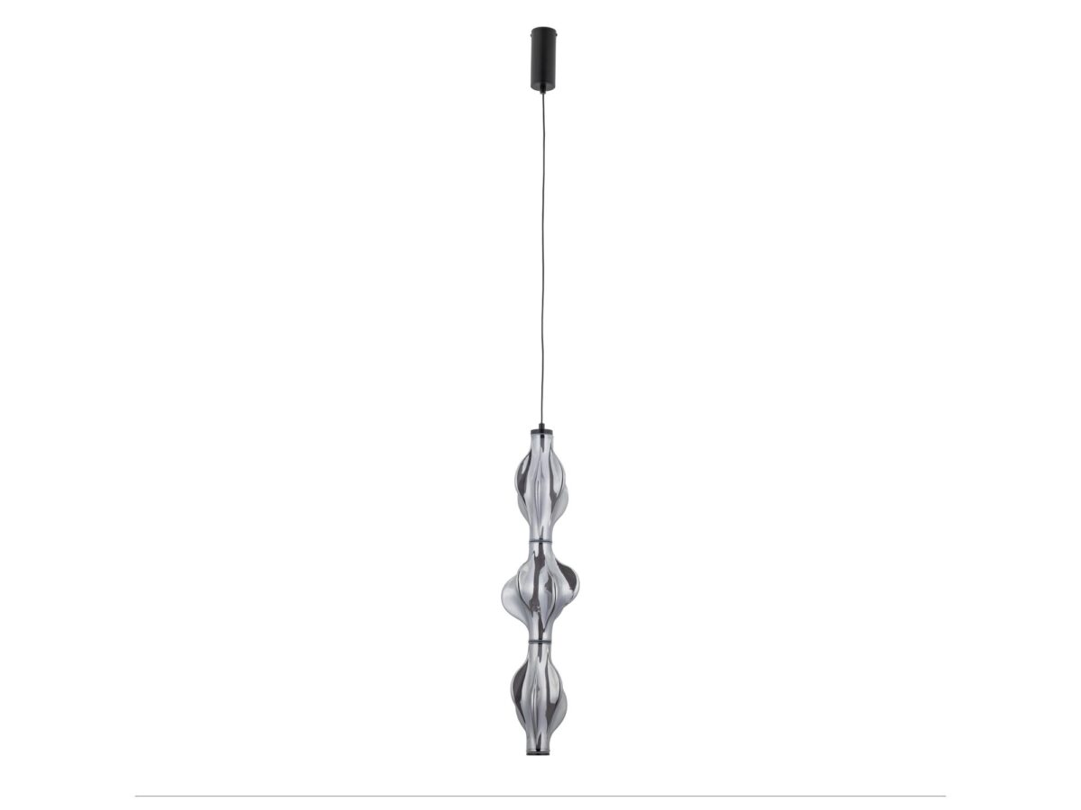 Lampa wisząca Elva LED ze szklanymi kloszami