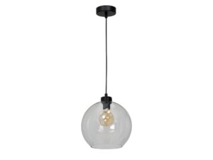 Miniaturka 5 - Lampa wisząca Emetora z przezroczystym szklanym kloszem