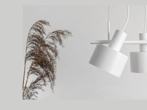 Miniaturka 2 - Lampa wisząca ENKEL 4 biała – dodatkowy widok kloszy