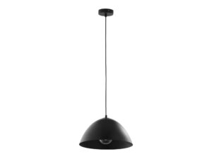 Miniaturka 10 - Lampa wisząca Faro 34 cm w kolorze czarnym na białym tle