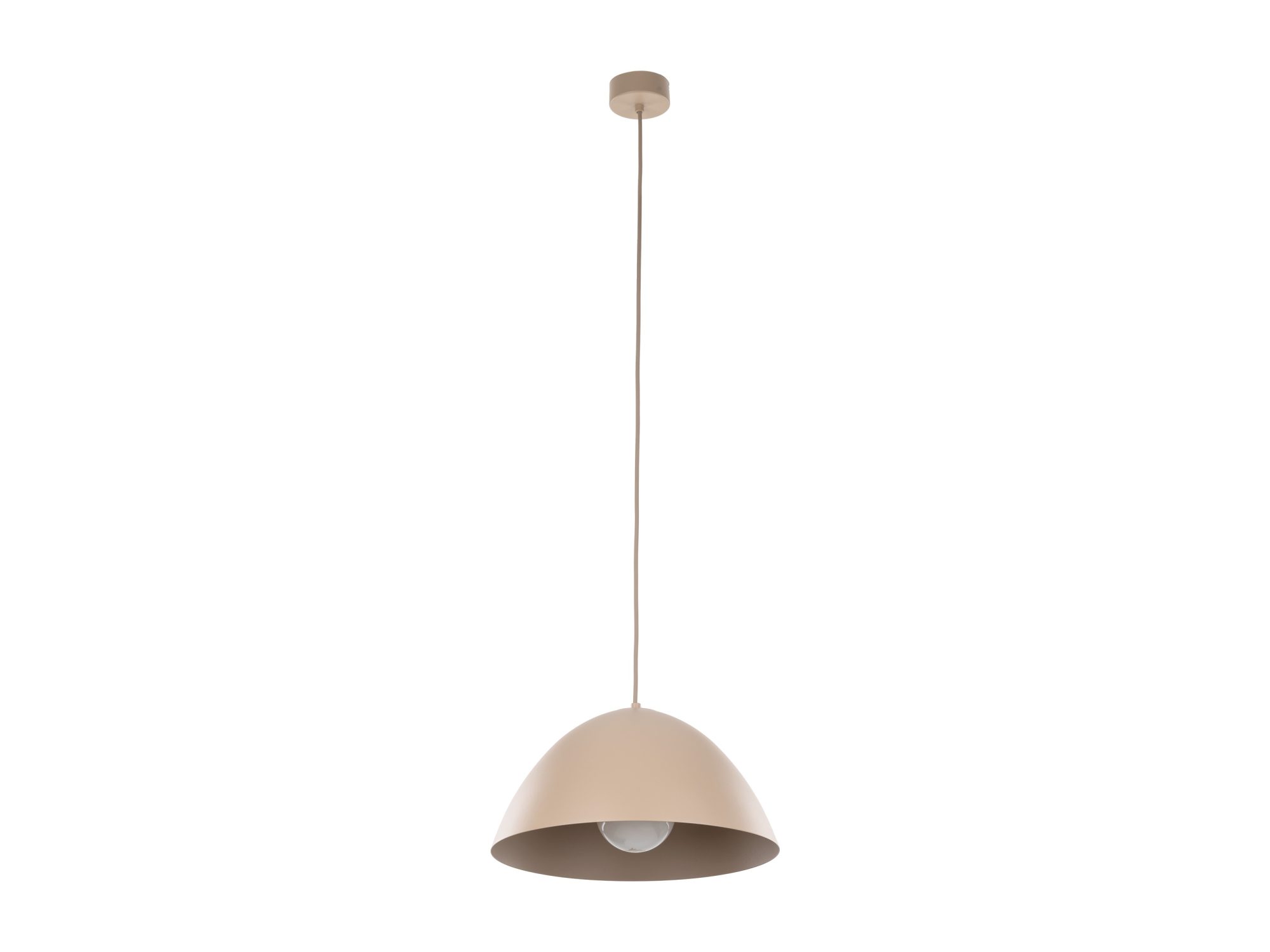 Lampa wisząca Faro 34 cm, kolor sabia, białe tło